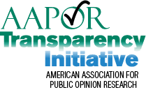 AAPOR Transparency Initiative American Association for Public Opinion Research